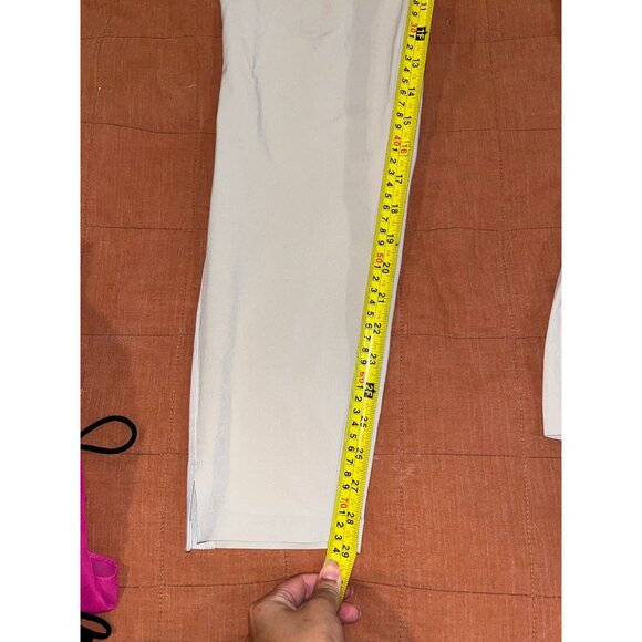 Athleta Brooklyn Jumpsuit, Cream, Size 4 tall - Picture 9 of 10